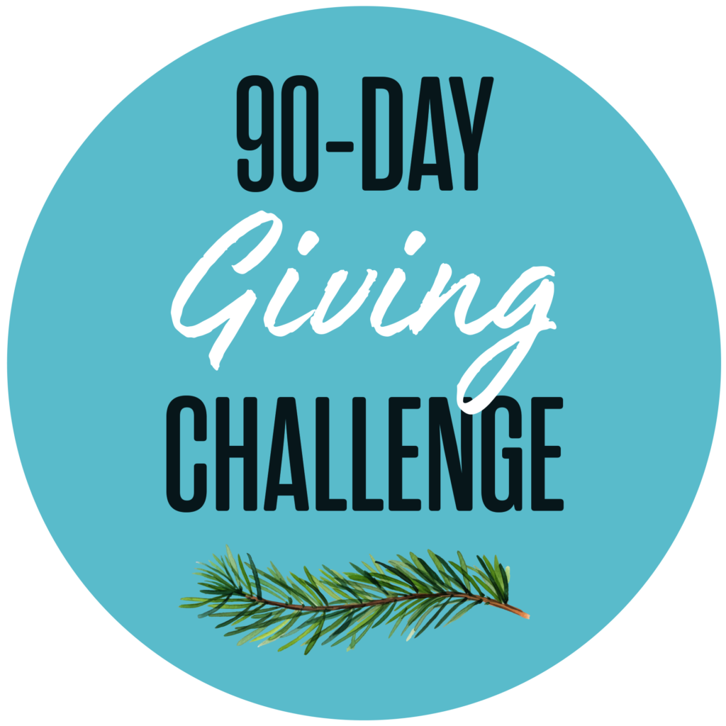 90-day Giving Challenge